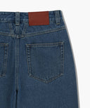 W GRADATION DENIM PANTS IN BLUE image 14