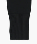 W SMALL CLASSIC LOGO CROP KNIT PULLOVER IN BLACK image 10