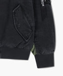 MARITHE X ALPHA INDUSTRIES MA-1 JUMPER IN BLACK image 12
