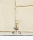 W BASIC CROP DOWN JACKET IN IVORY image 12