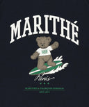 KIDS RAGLAN HALF SWEAT SET-UP IN NAVY image 12
