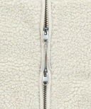 MARITHÉ SPORT FLEECE VEST IN IVORY image 12
