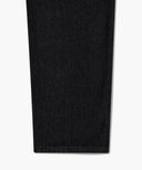 M WIDE RAW DENIM PANTS IN BLACK image 12