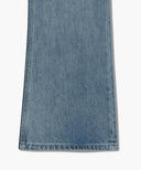 W SLIM BOOT-CUT DENIM PANTS IN LIGHT BLUE image 12