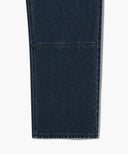 M DOUBLE KNEE CARPENTER DENIM PANTS IN DARK BLUE image 12