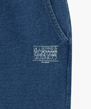 KIDS DOODLE CLASSIC LOGO CARGO SWEAT PANTS IN BLUE image 12