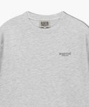REGULAR LOGO SWEAT SET-UP IN LIGHT HEATHER GREY image 12