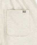 CLASSIC LOGO SWEAT PANTS IN OATMEAL image 18