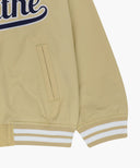 KIDS DETACHBLE BASEBALL JACKET IN BEIGE