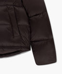 W BASIC CROP DOWN JACKET IN BURGUNDY image 13