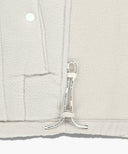MARITHÉ SPORT FLEECE VEST IN IVORY image 13
