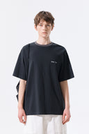 TONAL RIB BACK LOGO TOP FOR MEN IN BLACK image 6