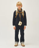 KIDS BEAR PRINT BACKPACK IN YELLOW image 14