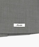 W LAYERED PLEATS SKIRT PANTS IN GRAY image 14