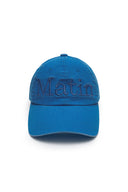 MATIN LOGO WASHED BALL CAP IN BLUE image 5