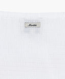 W CRINKLE SLEEVELESS + CARDIGAN SET IN WHITE image 15