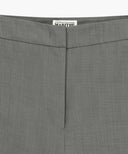 W LAYERED PLEATS SKIRT PANTS IN GRAY image 15