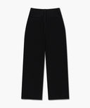 W SKIRT LAYERED DENIM PANTS IN BLACK image 15