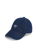 MATIN MINI LOGO DENIM BALL CAP IN BLUE