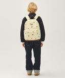 KIDS BEAR PRINT BACKPACK IN YELLOW image 16