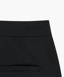 W LAYERED PLEATS SKIRT PANTS IN BLACK image 16