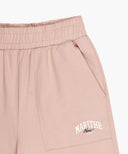 KIDS RAGLAN HALF SWEAT SET-UP IN INDI PINK image 17