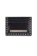 WESTERN STUD CARD WALLET IN BLACK image 5