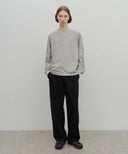 LOOSE FIT CREST SYMBOL SWEAT PANTS IN BLACK image 3