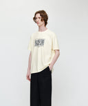 CLASSIC LOGO TEE IN IVORY