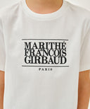 KIDS CLASSIC LOGO TEE IN WHITE image 4