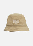 CLASSIC LOGO BUCKET HAT IN BEIGE