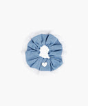 KIDS W LACE HAIR SCRUNCHIE IN BLUE image 6