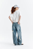 MATIN WAVE PRINTING LOGO TOP IN WHITE image 20