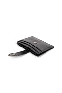WESTERN BUCKLE CARD WALLET IN BLACK image 9