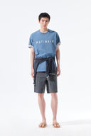 APPLIQUE FELT LOGO TOP FOR MEN IN BLUE image 10