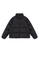 LOGO APPLIQUE GLOSSY DOWN JUMPER FOR MEN IN CHARCOAL GREY image 11