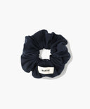 W BASIC COTTON SCRUNCHIE IN NAVY image 5