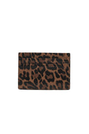 LEOPARD VINTAGE CARD WALLET IN BROWN image 6