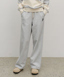 LOOSE FIT CREST SYMBOL SWEAT PANTS IN HEATHER GREY image 20