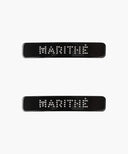 REGULAR LOGO METAL BALL HAIR PIN 2PACK IN BLACK image 6
