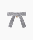 KNIT RIBBON HAIR PIN IN GRAY image 5