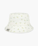 CLASSIC LOGO FLOWER BUCKET HAT IN IVORY image 6