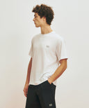 MARITHE SPORT CLASSIC LOGO TEE IN WHITE