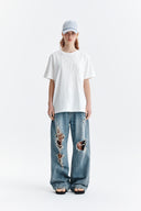 MATIN WAVE PRINTING LOGO TOP IN WHITE image 17