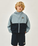 KIDS BEAR CLASSIC LOGO WINDBREAKER IN NAVY image 12