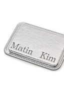 MATIN MAGNETIC CARD WALLET IN SILVER image 3