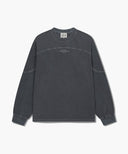 INCISION DYEING LONG SLEEVE IN NAVY image 6