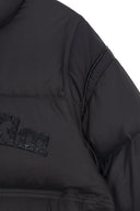 LOGO APPLIQUE GLOSSY DOWN JUMPER FOR MEN IN CHARCOAL GREY image 15