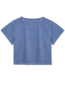 PIGMENT LOGO CROP TOP IN POWDER BLUE image 2