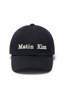 MATIN CLASSIC LOGO BALL CAP IN BLACK image 5